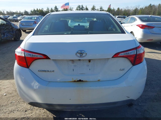 2T1BURHE1GC689032 Toyota COROLLA LE