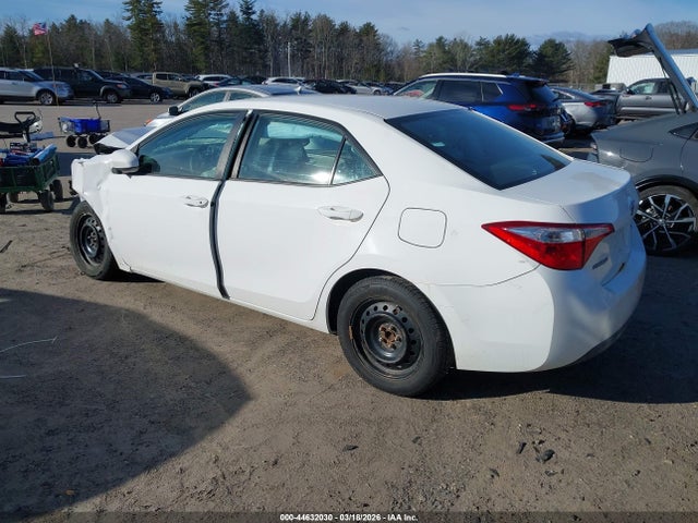 2T1BURHE1GC689032 Toyota COROLLA LE