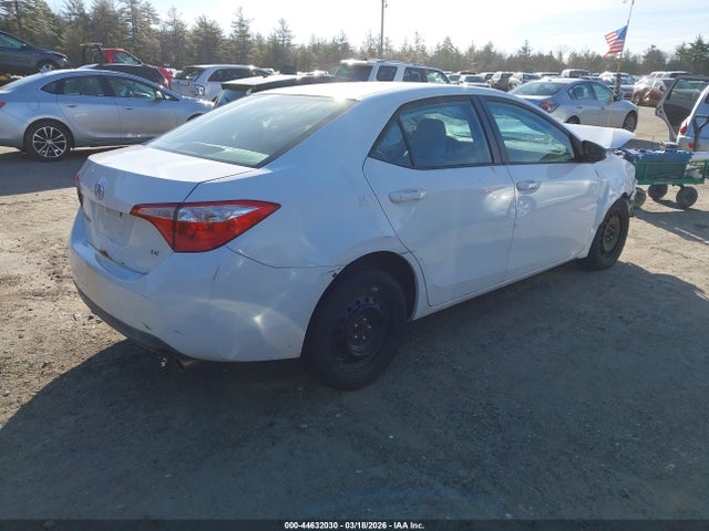 2T1BURHE1GC689032 Toyota COROLLA LE