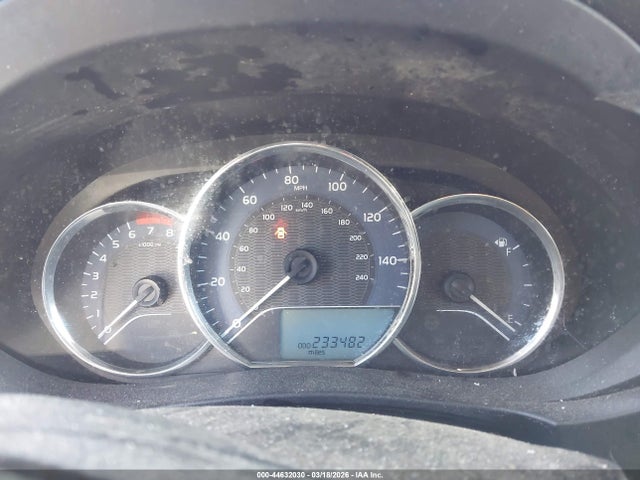 2T1BURHE1GC689032 Toyota COROLLA LE