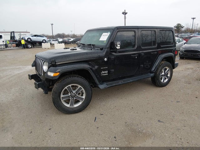 Продаж на аукціоні авто 2018 Jeep Wrangler Unlimited Sahara 4x4, vin: 1C4HJXEN7JW131700, номер лоту: 44632035