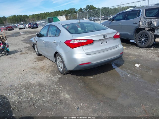 KNAFK4A61G5533399 KIA FORTE LX