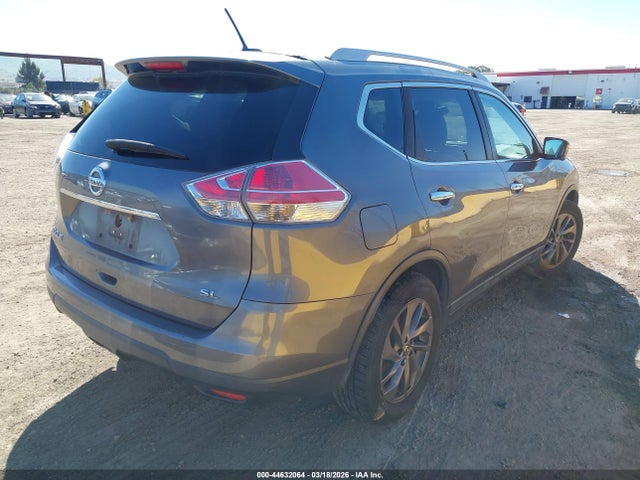 Nissan Rogue S/sl/sv 2016 5N1AT2MT1GC815565 Image 4
