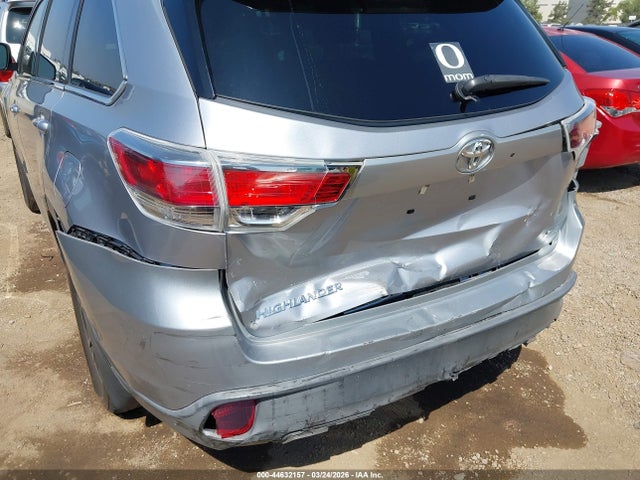 5TDKKRFH0GS176140 Toyota Highlander Xle V6
