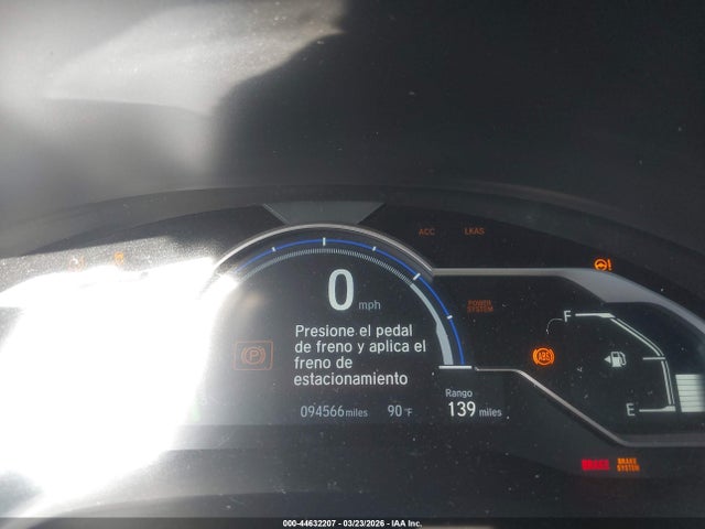 44632207 :رقم المزاد ، JHMZC5F1XJC017690 vin ، 2018 Honda Clarity Plug-in Hybrid مزاد بيع