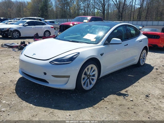2022 Tesla Model 3 Rear-wheel Drive მანქანა იყიდება აუქციონზე, vin: 5YJ3E1EA0NF369939, აუქციონის ნომერი: 44632212