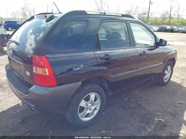 2007 Kia Sportage Lx მანქანა იყიდება აუქციონზე, vin: KNDJF724377312746, აუქციონის ნომერი: 44632336
