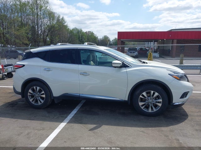 Продаж на аукціоні авто 2018 Nissan Murano Sl, vin: 5N1AZ2MH6JN149941, номер лоту: 44632400