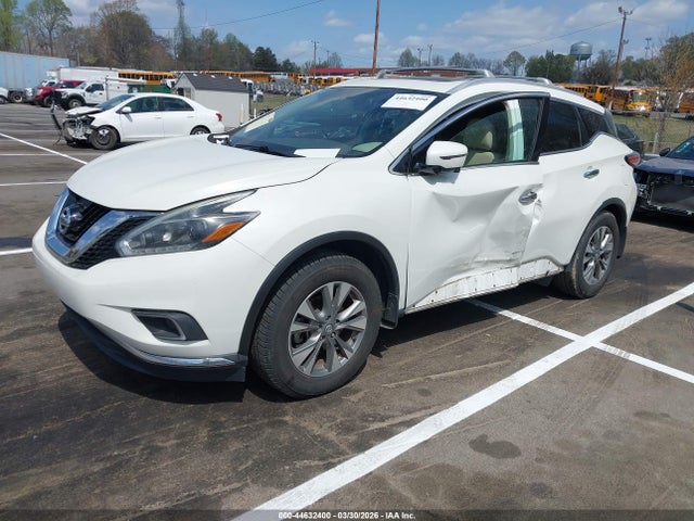 Продаж на аукціоні авто 2018 Nissan Murano Sl, vin: 5N1AZ2MH6JN149941, номер лоту: 44632400