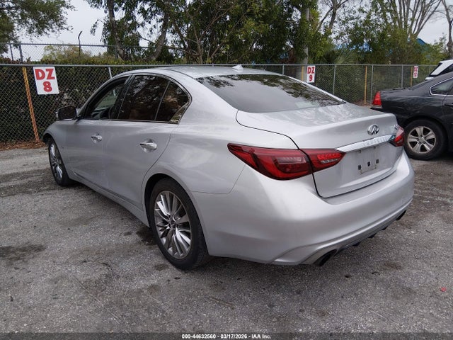 Aukcja sprzedaży 2018 Infiniti Q50 3.0t Luxe, vin: JN1EV7AP0JM360054, numer aukcji: 44632560