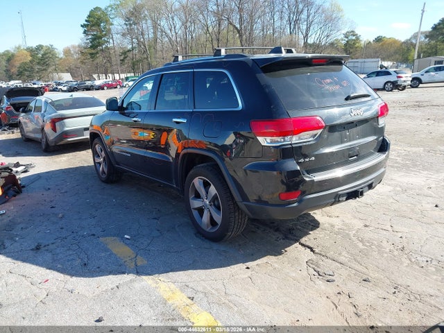 2015 Jeep Grand Cherokee Limited მანქანა იყიდება აუქციონზე, vin: 1C4RJFBG8FC666242, აუქციონის ნომერი: 44632611