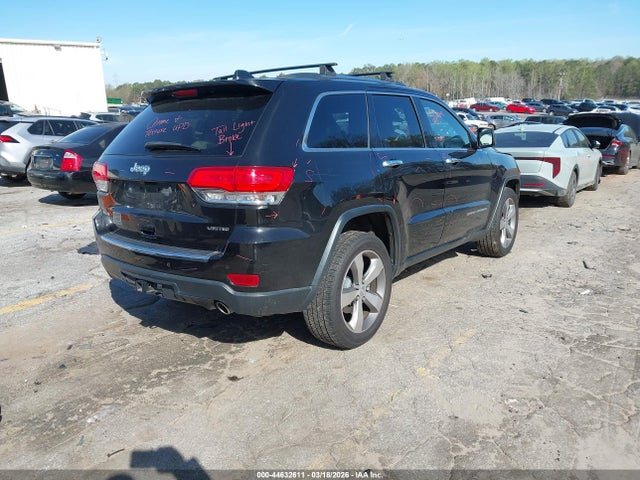 2015 Jeep Grand Cherokee Limited მანქანა იყიდება აუქციონზე, vin: 1C4RJFBG8FC666242, აუქციონის ნომერი: 44632611