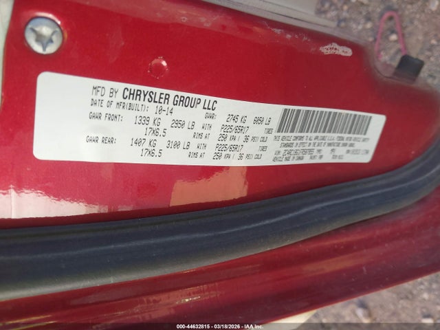 2015 CHRYSLER TOWN & COUNTRY 2C4RC1BG1FR587855 Photo 8