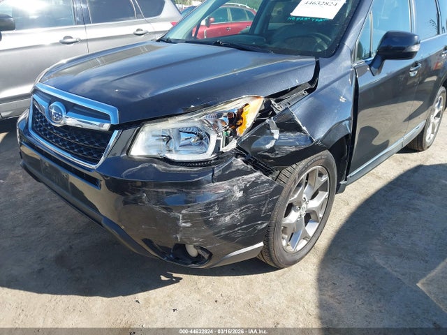 2015 Subaru Forester 2.5i Touring მანქანა იყიდება აუქციონზე, vin: JF2SJAUCXFH409666, აუქციონის ნომერი: 44632824