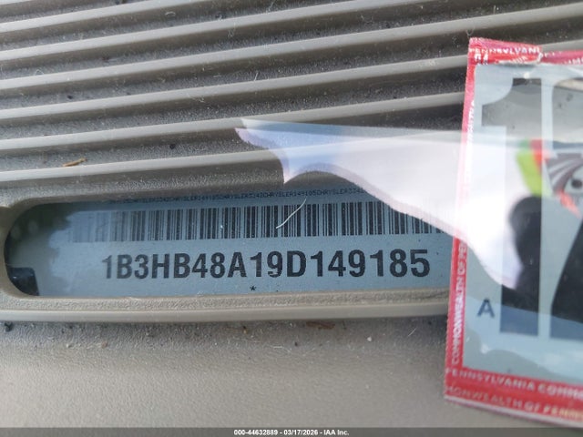 2009 DODGE CALIBER 1B3HB48A19D149185 Photo 8