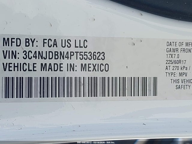Jeep Compass Latitude 4x4 2023 3C4NJDBN4PT553623 Image 9
