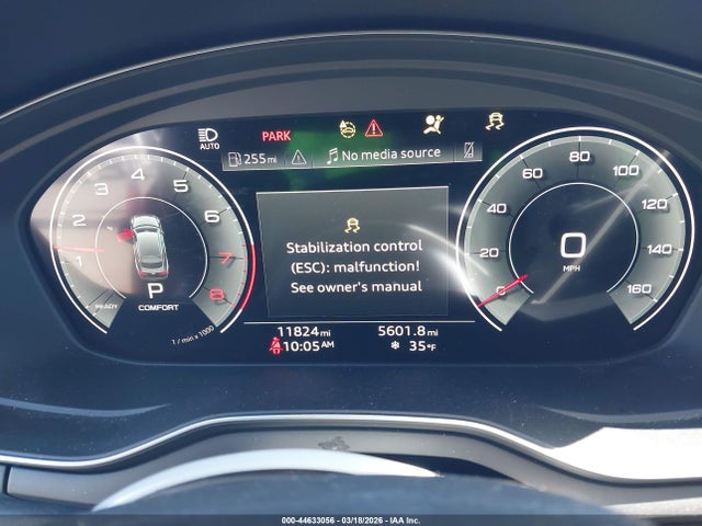 44633056 :رقم المزاد ، WAUFACF58RA123027 vin ، 2024 Audi A5 Sportback Premium Plus 45 Tfsi Quattro S Tronic مزاد بيع