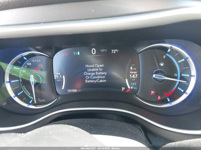 2022 Chrysler Pacifica Hybrid Touring L მანქანა იყიდება აუქციონზე, vin: 2C4RC1L71NR160964, აუქციონის ნომერი: 44633237