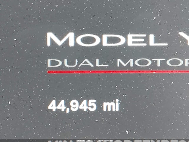 44633255 :رقم المزاد ، 7SAYGDEFXPF918663 vin ، 2023 Tesla Model Y Performance Dual Motor All-wheel Drive مزاد بيع