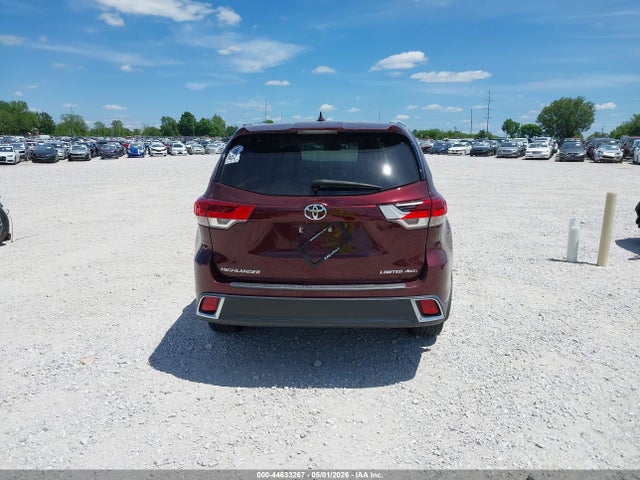 5TDDZRFH0JS850136 Toyota Highlander Limited
