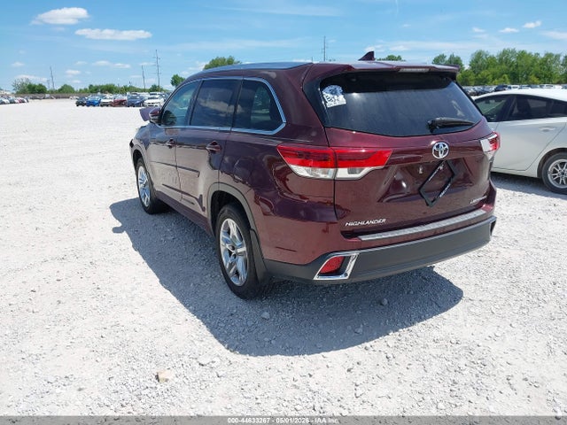 5TDDZRFH0JS850136 Toyota Highlander Limited