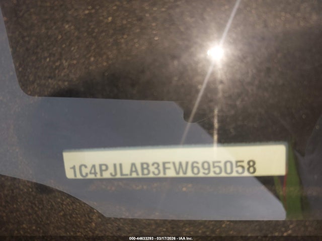 Jeep Cherokee Sport 2015 1C4PJLAB3FW695058 Image 9