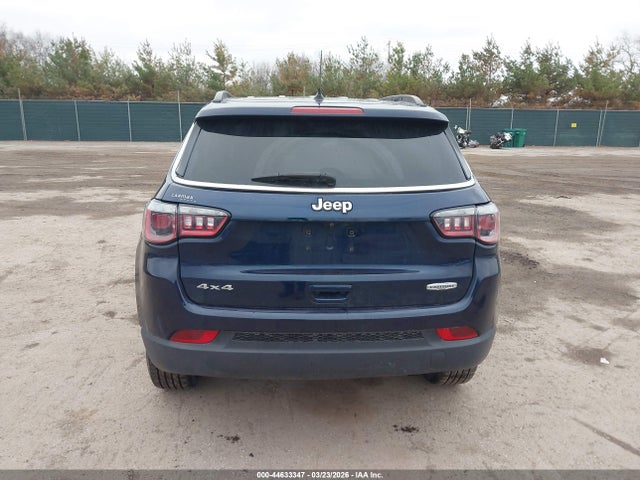 Продажа на аукционе авто 2018 Jeep Compass Latitude 4x4, vin: 3C4NJDBB3JT265041, номер лота: 44633347