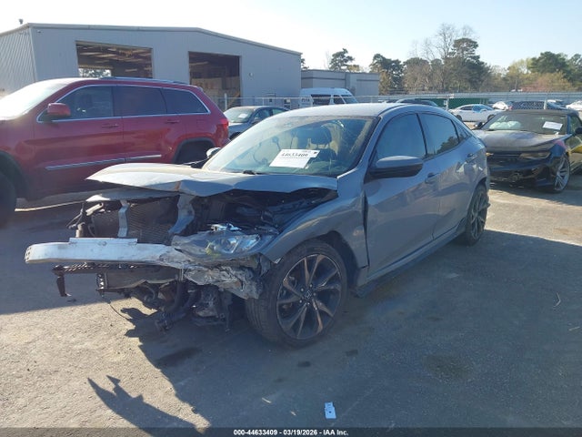 44633409 :رقم المزاد ، SHHFK7H45KU219625 vin ، 2019 Honda Civic Sport مزاد بيع