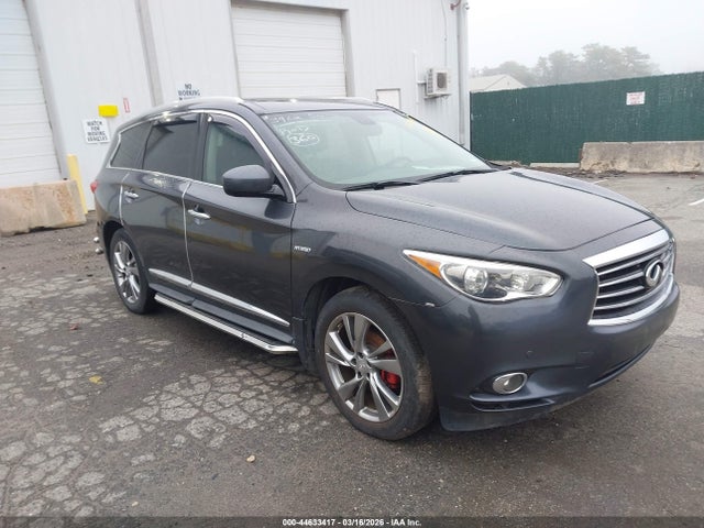 2014 Infiniti Qx60 Hybrid მანქანა იყიდება აუქციონზე, vin: 5N1CL0MM3EC525637, აუქციონის ნომერი: 44633417