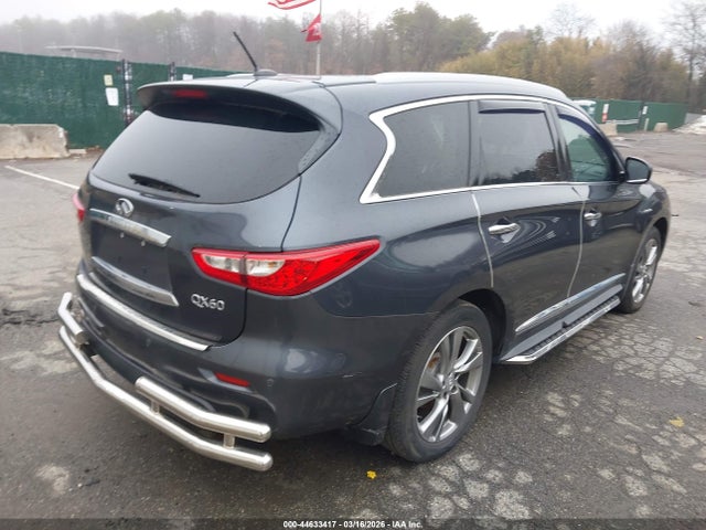 2014 Infiniti Qx60 Hybrid მანქანა იყიდება აუქციონზე, vin: 5N1CL0MM3EC525637, აუქციონის ნომერი: 44633417