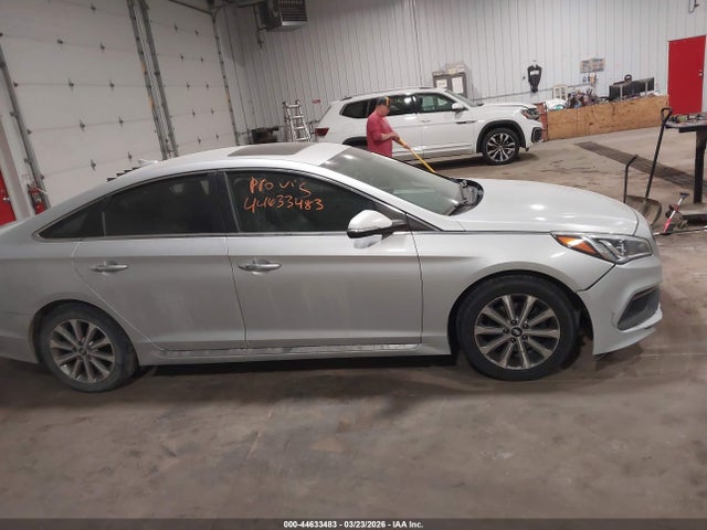 44633483 :رقم المزاد ، 5NPE34AF6GH425422 vin ، 2016 Hyundai Sonata Limited مزاد بيع