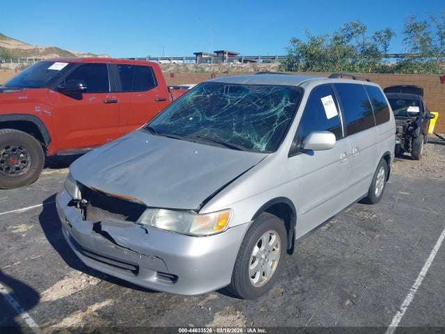 44633526 :رقم المزاد ، 2HKRL18932H515796 vin ، 2002 Honda Odyssey Ex-l مزاد بيع