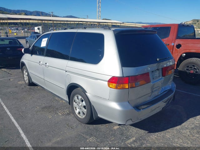 44633526 :رقم المزاد ، 2HKRL18932H515796 vin ، 2002 Honda Odyssey Ex-l مزاد بيع