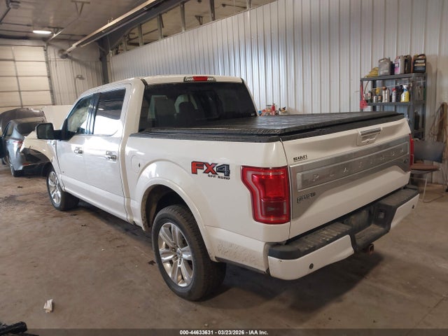 44633631 :رقم المزاد ، 1FTEW1EG1FFC53754 vin ، 2015 Ford F-150 Platinum مزاد بيع