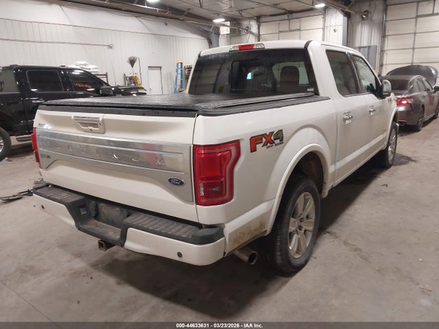 44633631 :رقم المزاد ، 1FTEW1EG1FFC53754 vin ، 2015 Ford F-150 Platinum مزاد بيع