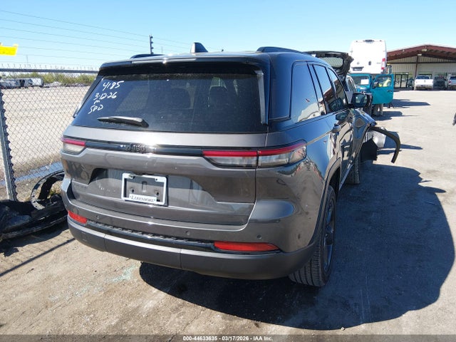 44633635 :رقم المزاد ، 1C4RJGAG0SC294185 vin ، 2025 Jeep Grand Cherokee Altitude X 4x2 مزاد بيع