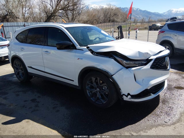 2023 Acura Mdx A-spec მანქანა იყიდება აუქციონზე, vin: 5J8YE1H0XPL033841, აუქციონის ნომერი: 44633652