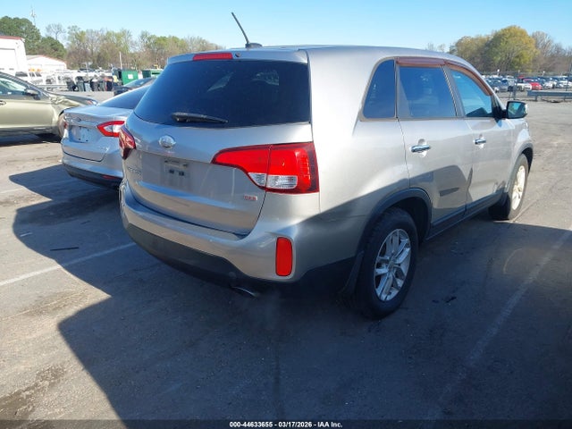 44633655 :رقم المزاد ، 5XYKT4A68EG428460 vin ، 2014 Kia Sorento Lx مزاد بيع