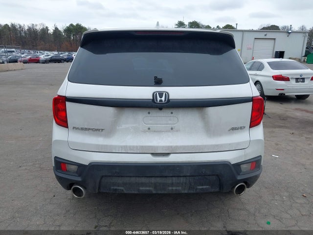 2023 Honda Passport Awd Ex-l მანქანა იყიდება აუქციონზე, vin: 5FNYF8H53PB024286, აუქციონის ნომერი: 44633657