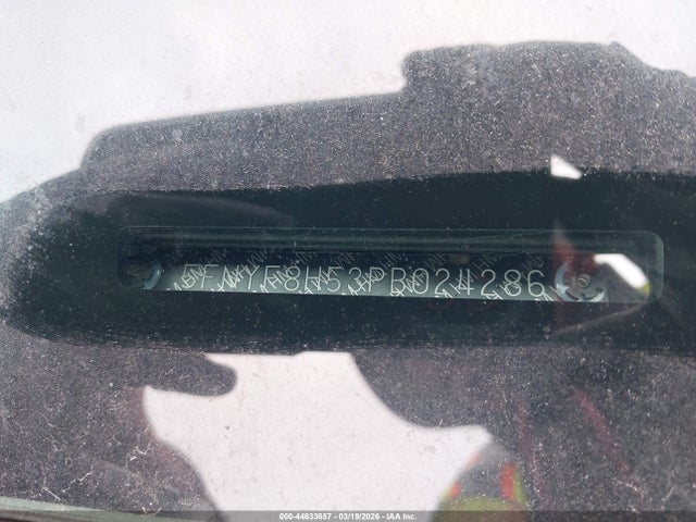 2023 Honda Passport Awd Ex-l მანქანა იყიდება აუქციონზე, vin: 5FNYF8H53PB024286, აუქციონის ნომერი: 44633657