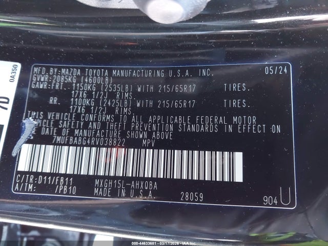 2024 TOYOTA COROLLA CROSS HYBRID 7MUFBABG4RV038822 Photo 8