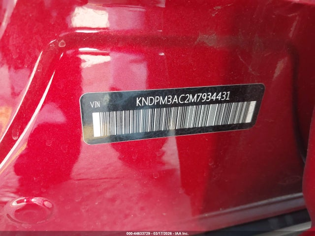 Aukcja sprzedaży 2021 Kia Sportage Lx, vin: KNDPM3AC2M7934431, numer aukcji: 44633729