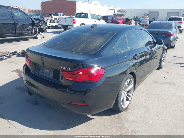 2018 Bmw 430i Gran Coupe მანქანა იყიდება აუქციონზე, vin: WBA4J1C5XJBM10755, აუქციონის ნომერი: 44633760