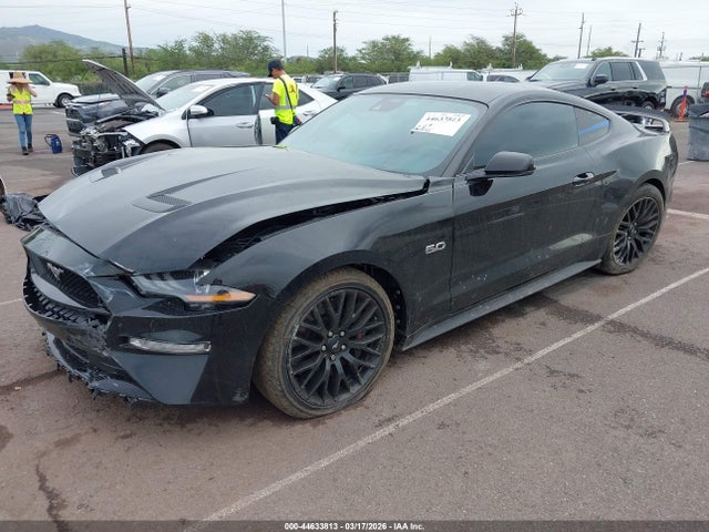 44633813 :رقم المزاد ، 1FA6P8CF8M5157956 vin ، 2021 Ford Mustang Gt Premium Fastback مزاد بيع