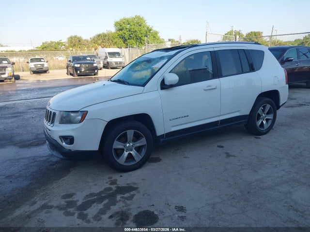 2016 Jeep Compass High Altitude Edition მანქანა იყიდება აუქციონზე, vin: 1C4NJDEB9GD762847, აუქციონის ნომერი: 44633854
