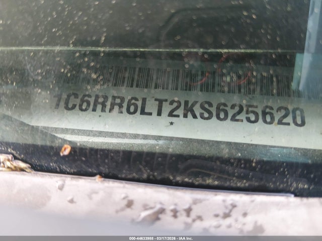 Продаж на аукціоні авто 2019 Ram 1500 Classic Big Horn  4x2 5'7 Box, vin: 1C6RR6LT2KS625620, номер лоту: 44633988