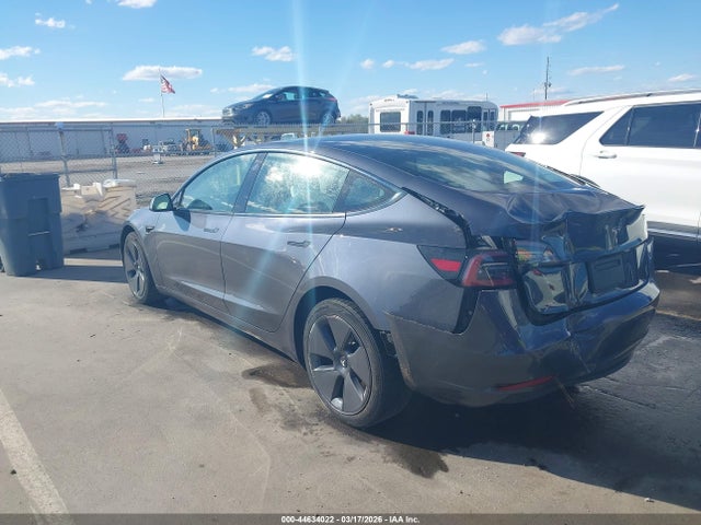 44634022 :رقم المزاد ، 5YJ3E1EA3MF908407 vin ، 2021 Tesla Model 3 Standard Range Plus Rear-wheel Drive مزاد بيع