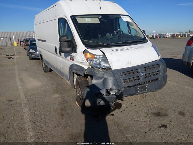 3C6TRVDG3JE107213 RAM Promaster 2500 High Roof 159 Wb