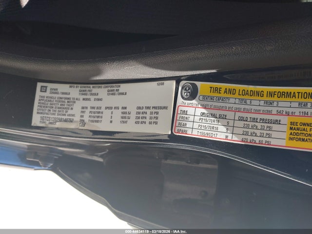 Продаж на аукціоні авто 2009 Gmc Canyon Sle1, vin: 1GTCS139298140752, номер лоту: 44634119