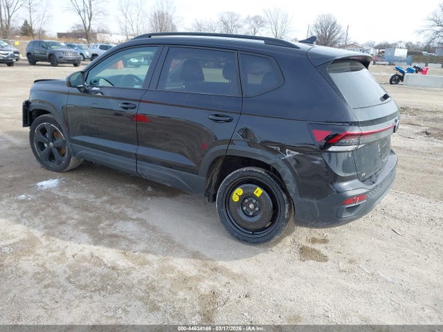 2025 Volkswagen Taos 1.5t Se Black მანქანა იყიდება აუქციონზე, vin: 3VV2C7B21SM039205, აუქციონის ნომერი: 44634146